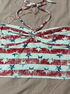Arizona American Flag halter/tube top.